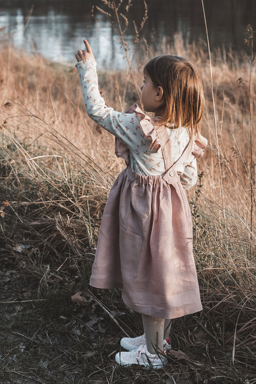 Dětské nízké tenisky na suchý zip BIG STAR JJ374103 Růžová