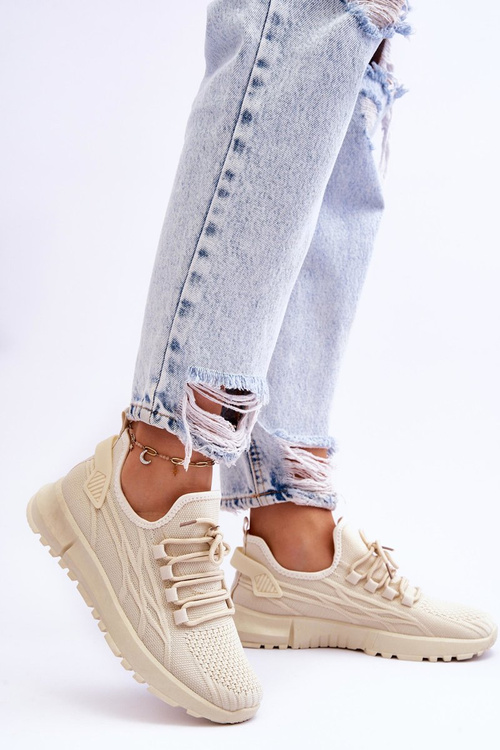 Dámská nazouvací sportovní obuv Tenisky Béžová Rosett