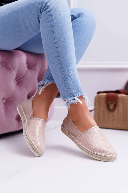 Dámska Espadrilles Big Star Braided Bege Sole DD274769