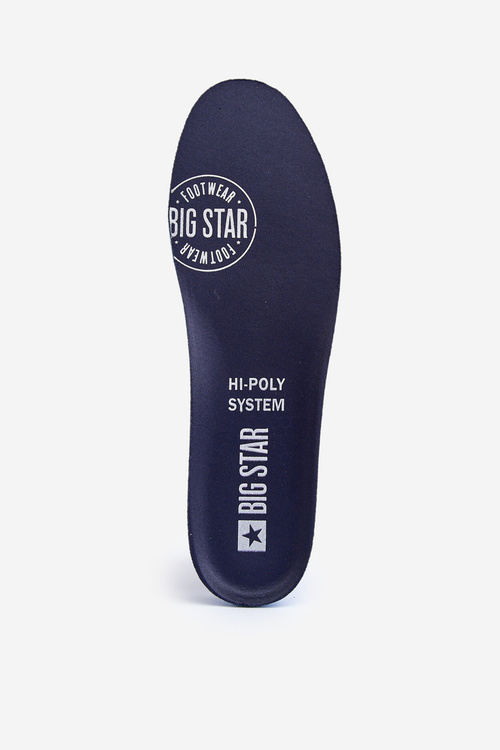 Vložky Do Obuví BIG STAR Memory Foam System 2 Páry Černé
