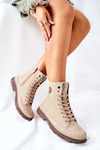 Dámské Turistické Boty Big Star II274349 Béžové