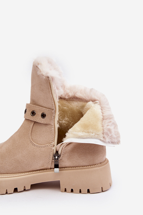 Dámske topánky s béžovým posúvačom Morcos