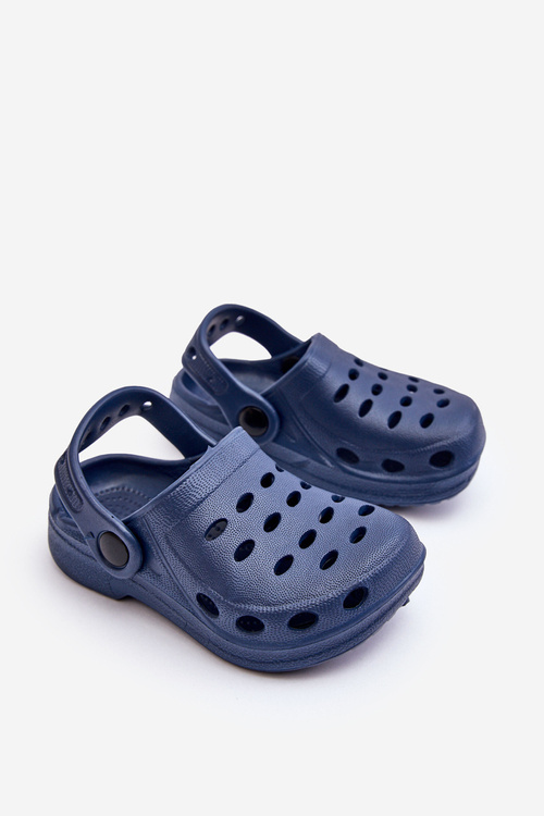 Detské papuče peny Navy Blue Lucas