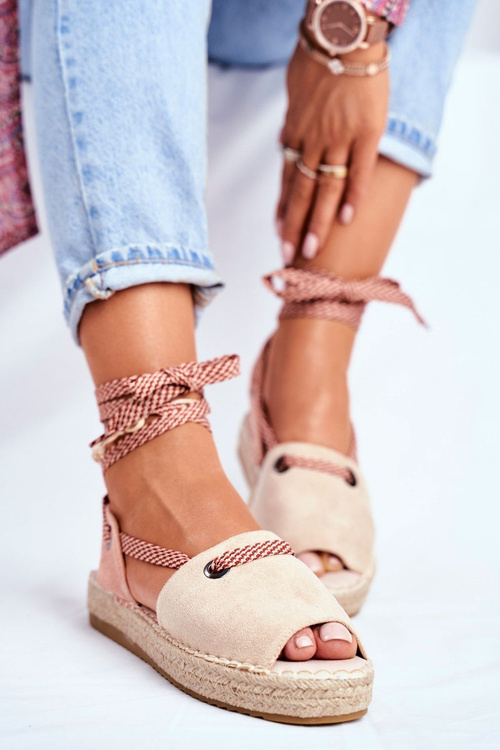Dámské Espadrilky Béžové Monacoz