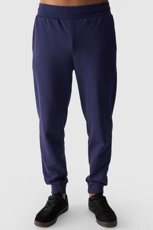 Pánske Teplákové Nohavice Joggery 4FWMM00TTROM0942-31S Tmavomodré