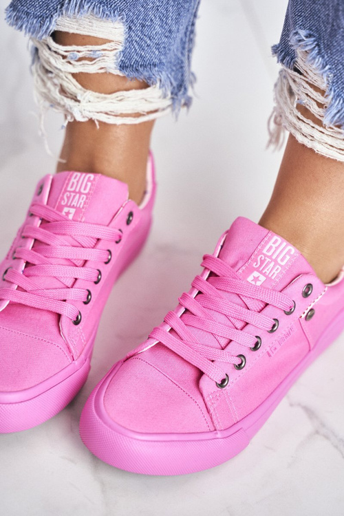 Dámska veľká hviezda Pink AA274509 tenisky