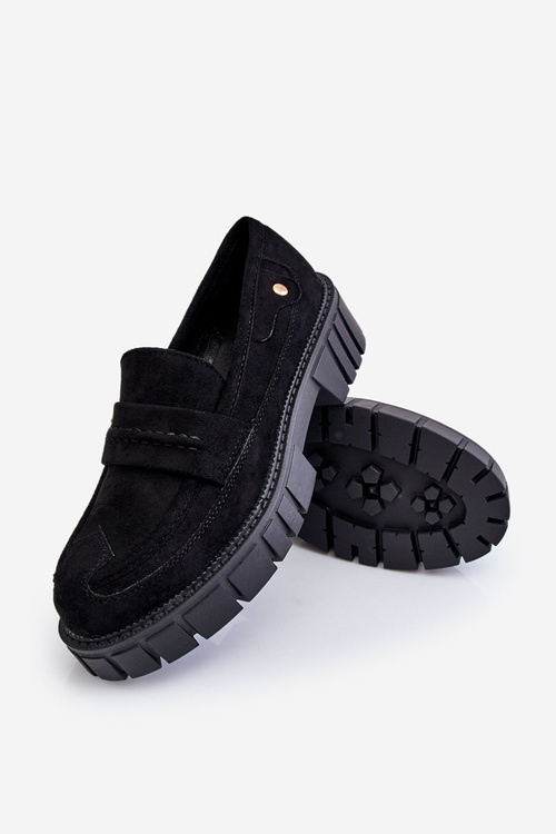 Dámské semišové nazouvací boty Černe Fiorell