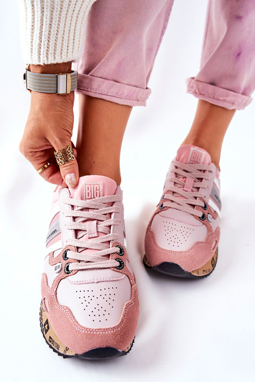 Dámska športová topánka veľká hviezda II274298 Pink