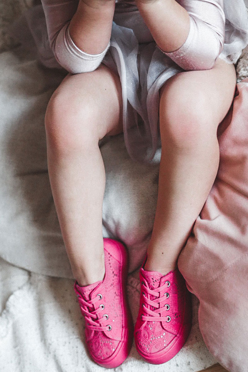 Prolamované Tenisky Big Star JJ374131 Růžové