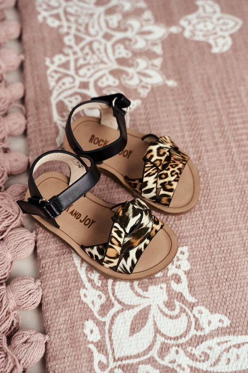 Dětské Sandály pro Dívky leopardí Mimi