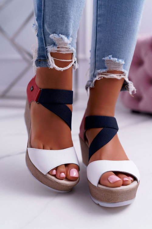 Dámské Sandály Na Klínu Big Star Slip on DD276034