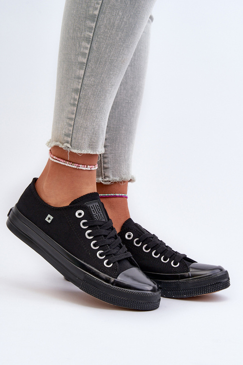 Klasické Dámske Tenisky Big Star NN274284 Čierne