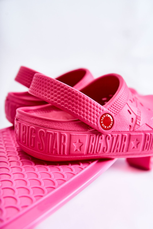 Dětské lehké pantofle Kroks Big Star II375006 Fuchsie