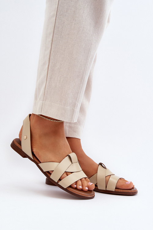 Zazoo 40185 Pohodlné kožené šmýkačky hnedé