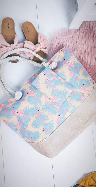 Pláž veľká béžová taška Dámska taška na plameň