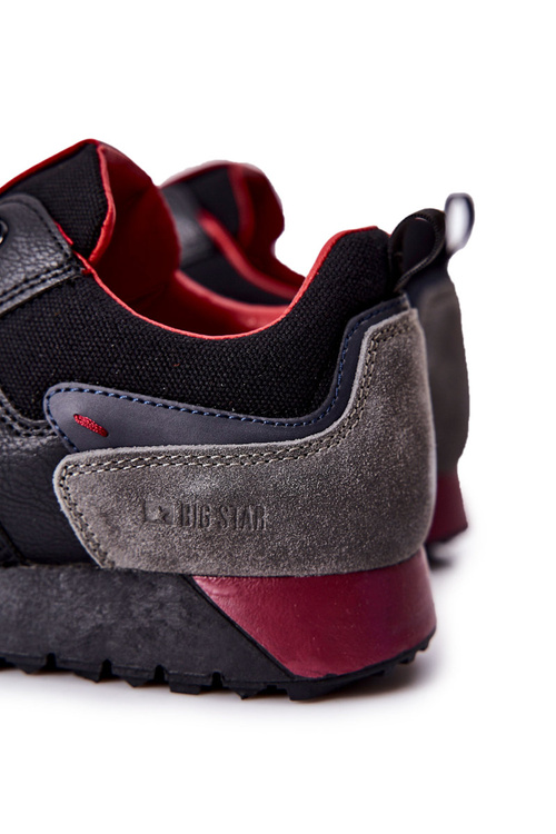 Sportovní Obuv Pánská Memory Foam Big Star Černé II174090