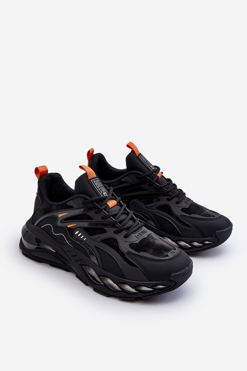 Pánské sportovní tenisky HI-POLY SYSTEM Big Star NN174382 černé