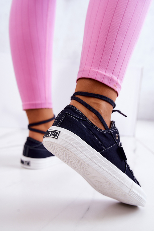 Dámske tenisky Veľká hviezda JJ274099 Navy Blue tenisky