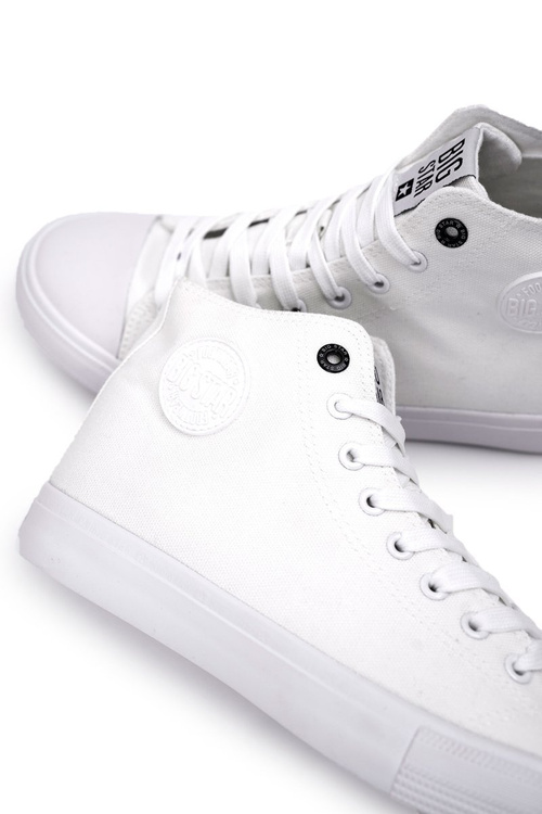 Pánske klasické vysoké tenisky Big Star FF174551 biela