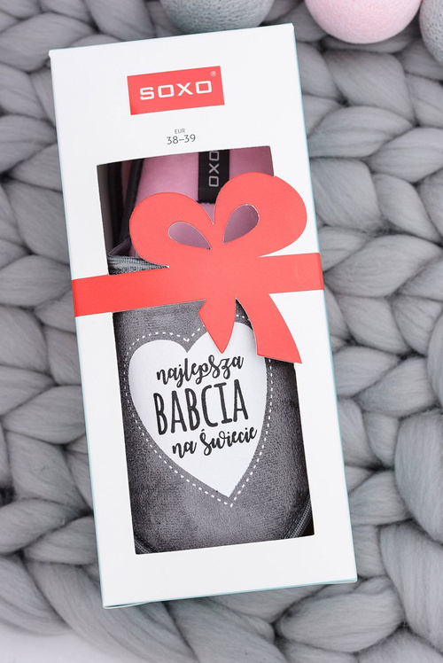Dámska papcie Soxo Najlepšia babička na svete