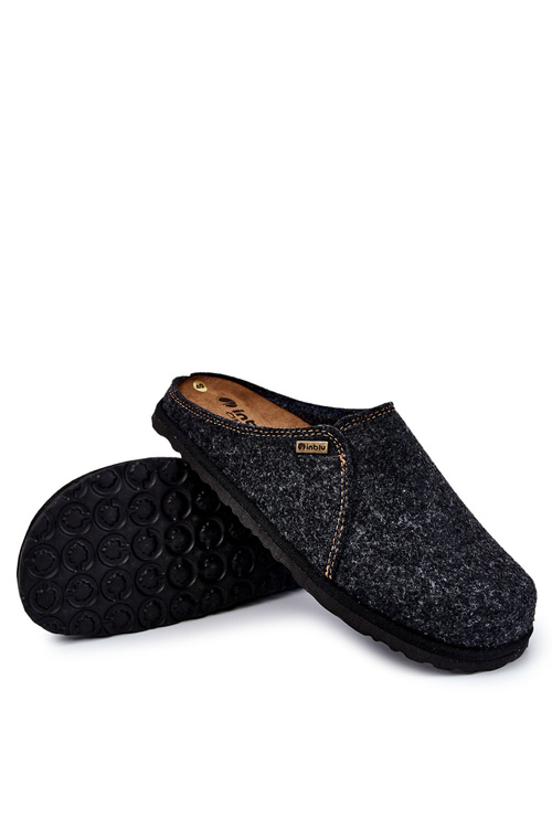 Pánské profylaktické pantofle Inblu SI000020 šedé