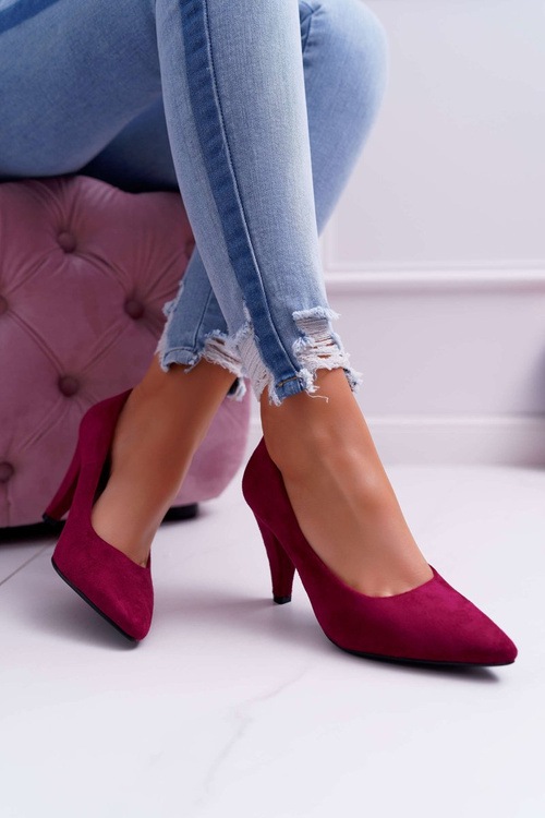 Dámske pumpy Sergio Leone PB139 Fuksja Felice