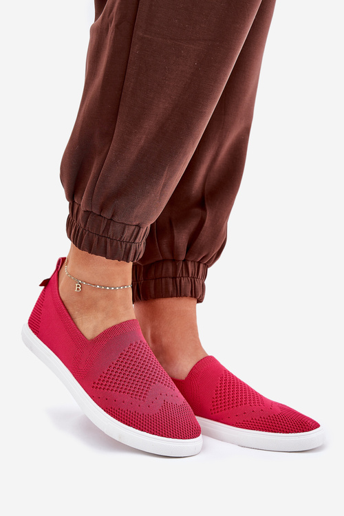 Dámské Tenisky Slip-on Big Star FF274A605 Fuchsie