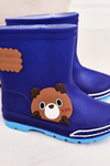 Detské galoshes s námorníckym medveďom