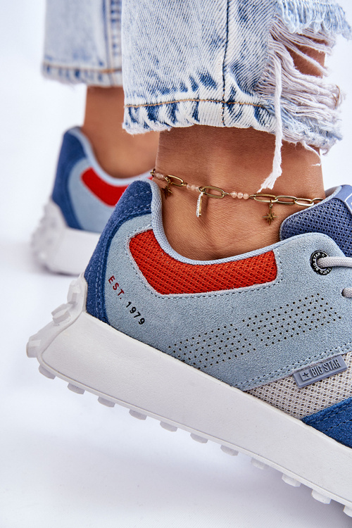 Dámske tenisky Big Star LL274421 modrá