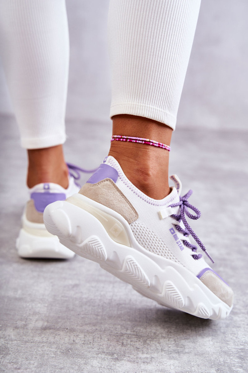 Dámské tenisky Memory Foam System Big Star KK274029 Bíle