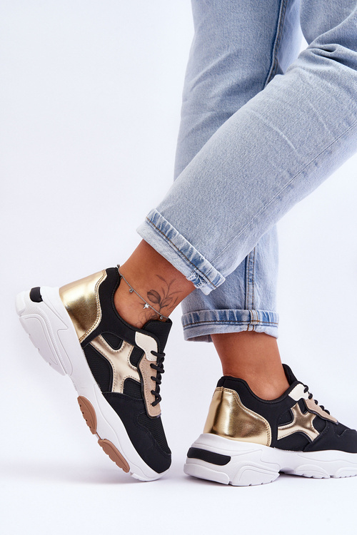 Dámské šněrovací tenisky Černá Cortes