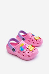 Dětské pěnové lehké sandály Crocs růžové Sweets