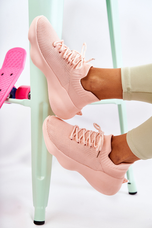 Nazouvací dámské sportovní boty Růžove Dalmiro