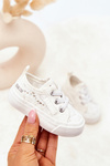 Prolamované Tenisky Big Star JJ374020 Bílé