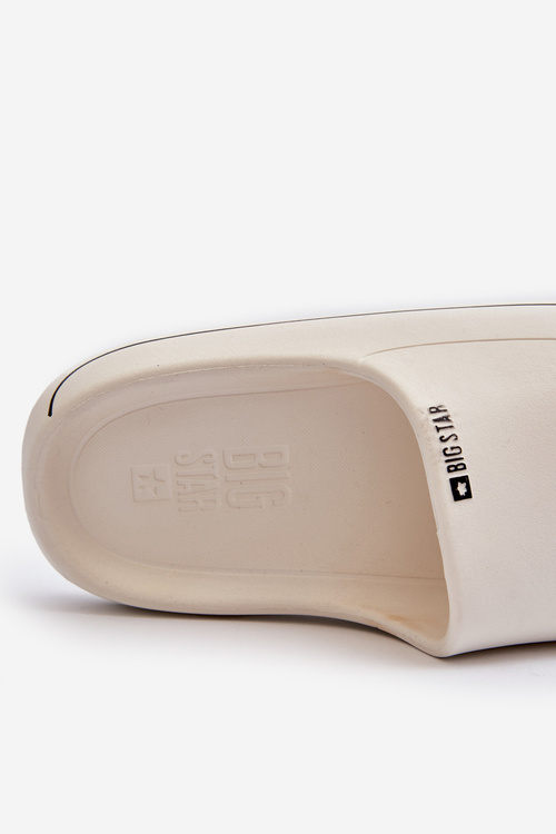 Ľahké Dámske Papuče Big Star NN274A043 Biele