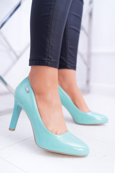 Dámské lodičky Lakované mátové Sergio Leone Campbell