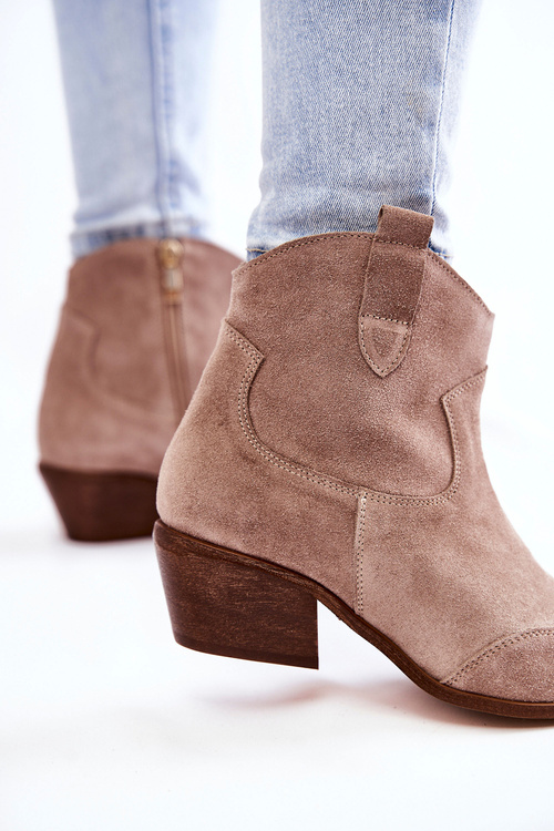 Dámské Kotníkové boty Spitz Lewski Shoes 3236 Cappucino