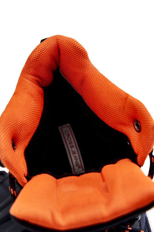 Pánské zateplené trekové boty Cross Jeans KK1R4018C černe