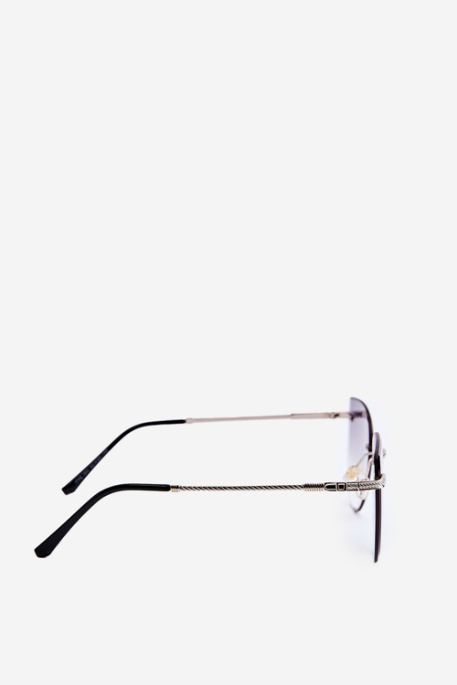 Dámské sluneční brýle UV400 Stříbrno-modré