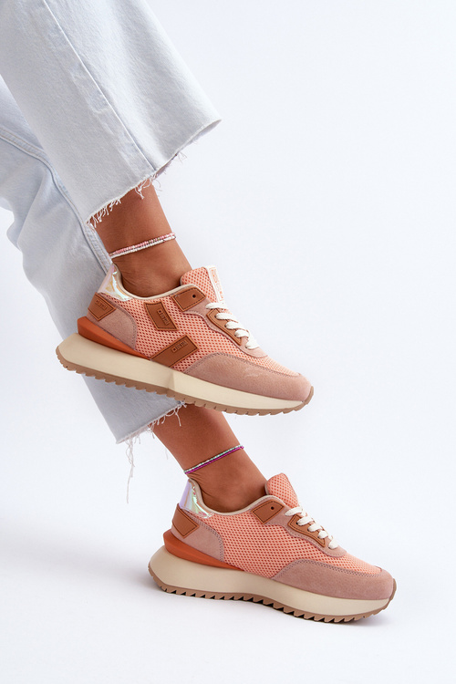 Dámske tenisky Big Star NN274976 Oranžové