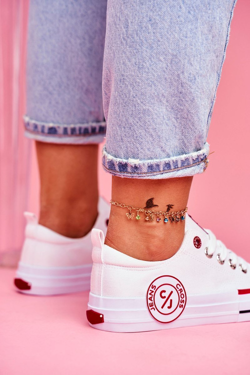 Dámské tenisky Cross Jeans bile FF2R4072C