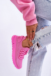 Dámske posuvné športové topánky Ružové Rosett