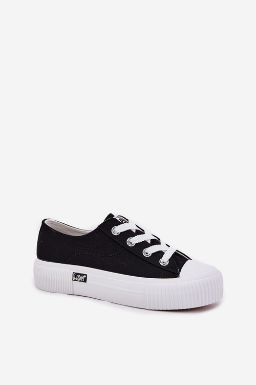 Dámske Tenisky Na Platforme Čierne LEE ISLA C WOMEN LOW 50251001