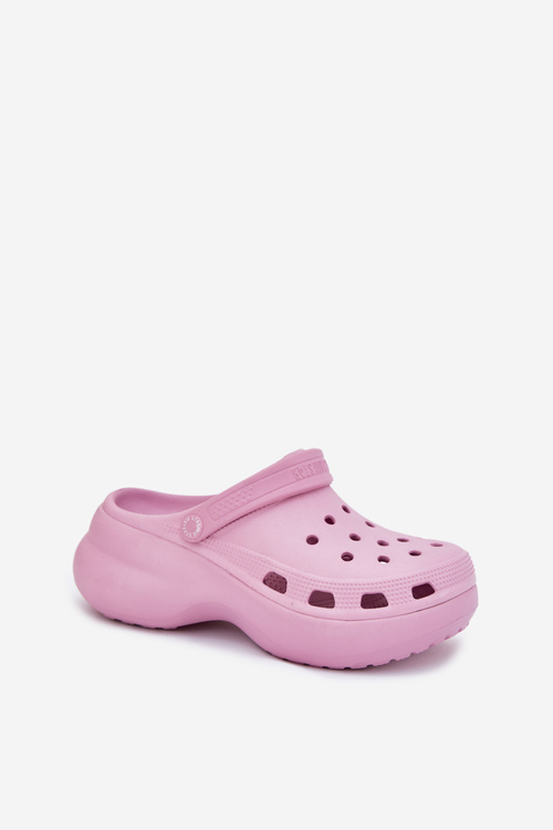 Dámske Penové Šľapky Na Masívnej Podošve Big Star RR274A120 Ružové