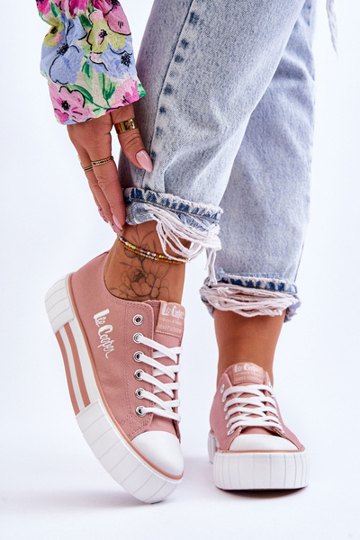 Dámske tenisky na platforme Lee Cooper LCW-23-31-1804L Pink