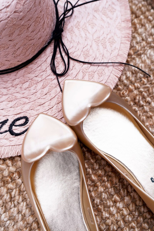 Zlaté ženy srdce balerínky Diamond