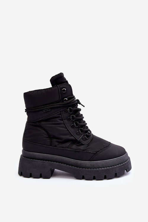 Dámske topánky Izolované topánky na plošine a ploché podpätky Big Star MM274338 Black