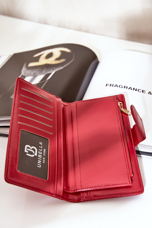 Dámská Peněženka Z Eko Kůže Červená Kalinessa