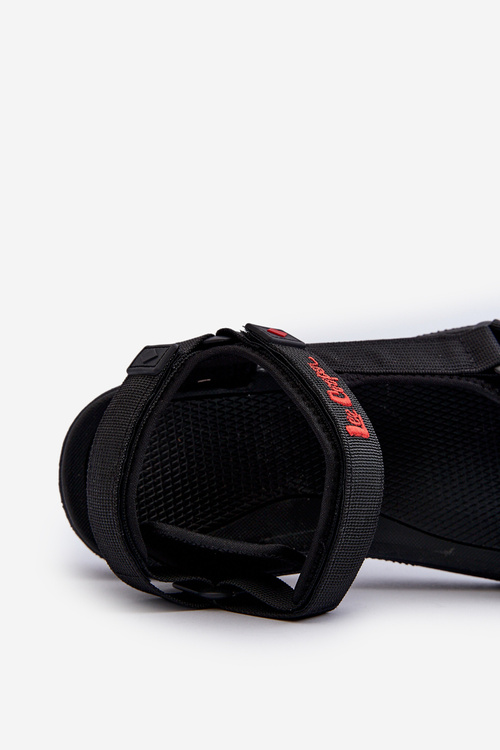 Športové pánske sandále Lee Cooper LCW-24-34-2620 Čierne