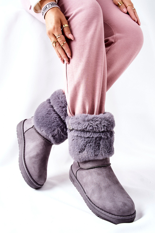 Dámské Sněhule Big Star II274128 Šedé